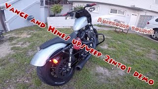 Vance and Hines upsweep 2 into 1 sound demo and overview [upl. by Nellie]