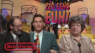 Zeg Eens Euh met Gert Verhulst Koen Crucke Danny Verbiest en Ann Petersen 1994  Retroforum [upl. by Miranda]