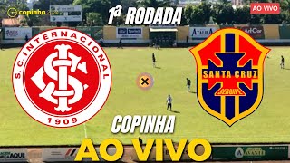 INTERNACIONAL X SANTA CRUZSE  AO VIVO  COPINHA 2024  COPA SÃO PAULO DE FUTEBOL JÚNIOR AO VIVO [upl. by Baynebridge660]