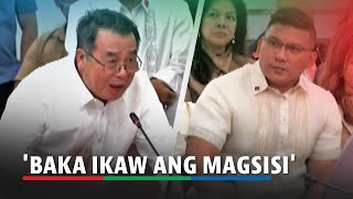 Baka ikaw ang magsisi Cardema taunts Colmenares gets warning from quad comm [upl. by Lipp]