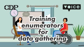 Training enumerators for data gathering [upl. by Ayojal876]