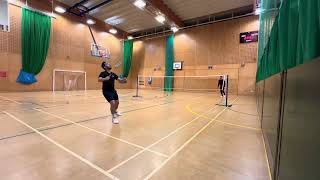 Sohaib v Adam Game 17  Badminton  Phoenix Centre  31 October 2024 [upl. by Nemad]