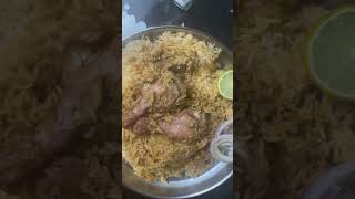 Biryani from Shah Ghouse Hotel Hyderabad  they never disappoint with taste biryani chicken [upl. by Alleram]