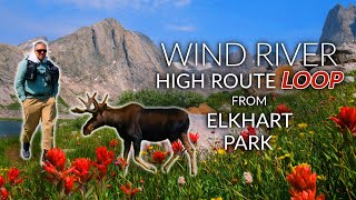 Wind River Range High Route Loop from Elkhard Park  Could This Be the Best [upl. by Adnalor]