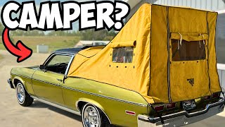 1973 Nova HATCHBACK CAMPER Sold at Coyote Classics [upl. by Alidis72]