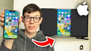 How To Screen Mirror iPhone To TV  Full Guide [upl. by Anaiek]