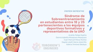 Prevención del Síndrome de Sobreentrenamiento en Deportistas de la UAO [upl. by Barthelemy241]