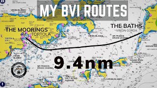 BVI ROUTES FOLLOWING MY 7 DAY ITINERARY FOLLOW ALONG FOR YOUR ULTIMATE CHARTER TRIP [upl. by Gnaw]