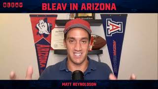 Bleav in Arizona Instant Reaction Arizona 23 No 10 Utah 10 [upl. by Kehsihba]