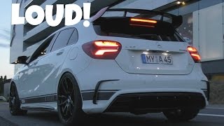 460HP RENNtech A45 AMGLaunch amp Sounds [upl. by Slinkman]