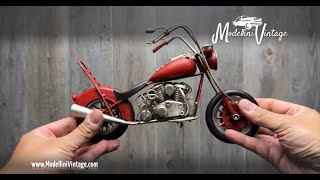 Modellino Vintage moto custom [upl. by Robbins]