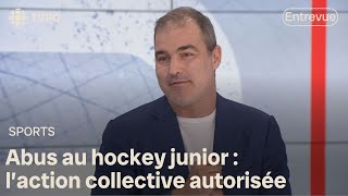 Action collective autorisée pour dexjoueurs de hockey de la LHJMQ et la LCH  Isabelle Richer [upl. by Amahcen]