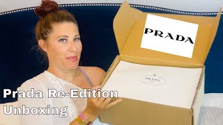 Prada Re edition Unboxing  First Impressions And Try On [upl. by Younglove774]