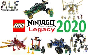 LEGO Ninjago Legacy Winter 2019  2020 Compilation of all Sets [upl. by Rubia]