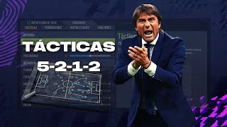 UNA FORMACIÓN DIFERENTE Y COMPETITIVA EN FIFA 22 TÁCTICAS E INSTRUCCIONES DE LA 5212 [upl. by Ver]