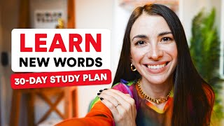 English vocabulary study plan  30day English learning routine [upl. by Neema]