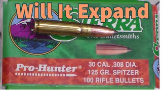 Will It Expand Sierra 125 gr Pro Hunter in 300 Blackout SBR [upl. by Edgerton]