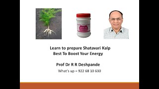 Shatavari Kalp l Uses of Shatavari Kalpa l How to prepare Shatavari Kalpa at home l Ayurveda [upl. by Burtis]