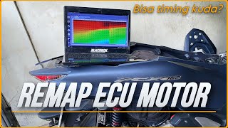 Cara Remap ECU Motor Yang Benar  Bikin Timing Kuda Di Motor Matic [upl. by Stoecker111]