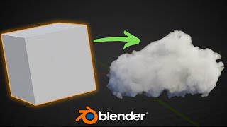 Create Clouds in Blender in 1 Minute [upl. by Georgi838]