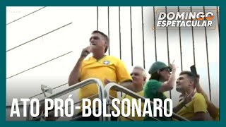 Apoiadores do expresidente Jair Bolsonaro fazem manifestação na Avenida Paulista [upl. by Vershen]