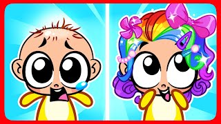 Babys First Haircut ✂️ Childrens Songs amp Nursery Rhymes [upl. by Ylicis674]