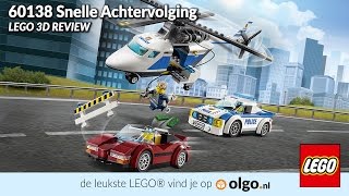 LEGO 60138 City Snelle achtervolging  3d review [upl. by Enirehtahc986]