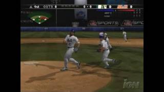 MLB SlugFest 2006 PlayStation 2 Gameplay  Mets Heading Out [upl. by Ahtanamas]