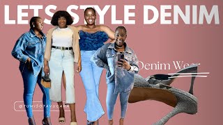 Styling Video LETS STYLE DENIM [upl. by Einnil]