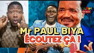 🛑LARTISTE VANISTER IMPROVISE UN MESSAGE A PAULBIYA SUR LA CRTV [upl. by Cutler]