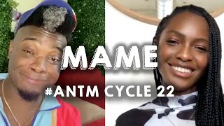 Mame Talks ANTM Cycle 22 Avas N Word Fiasco Tyras Eugena Shade amp Growing Distant from Nyle [upl. by Armbruster902]