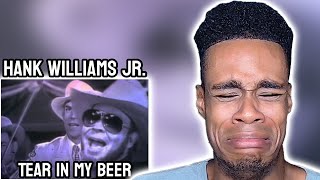 Hank Williams Jr  Tear In My Beer  FIRST TIME REACTION [upl. by Reeves]