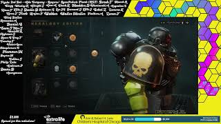 Space Marines  GreyT  24hr Gameday stream Extralife [upl. by Sucerdor]