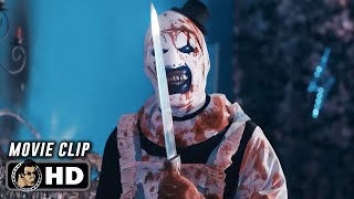 TERRIFIER 2  Art Has a Surprise for Jonathan 2022 Movie CLIP HD [upl. by Aw]