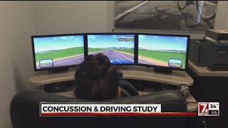 New study aims to find out if concussions affect driving [upl. by Esma]