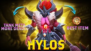 Deadly amp Tanky Hylos Best Build 2024  Hylos Best Emblems 2024  Hylos Gameplay MLBB [upl. by Reivilo600]