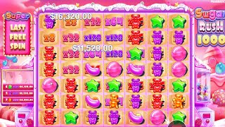 SUGAR RUSH 1000 BRAND NEW SUGAR RUSH EPIC WIN 128X MULTIPLIER BONUS BUY ONLINE CASINO ONLINE SLOT [upl. by Nylesor305]