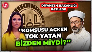 Diyanetin bütçesi 6 bakanlığı katladı Ece Üner Ali Erbaşa sordu [upl. by Barcot372]