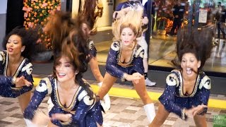 Los Angeles Rams Cheerleader  Performance 1  Pentahotel Hong Kong Kowloon [upl. by Wren974]