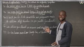 Exercice  3e  Français  Grammaire  Les différentes propositions 11 [upl. by Attaymik145]