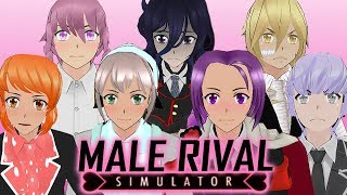 MALE RIVALS ADDED  Yandere Simulator Rival Mod [upl. by Iolanthe645]