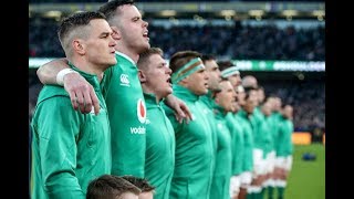 Amhrán na bhFiann at the Aviva Stadium  Ireland v Scotland  Guinness Six Nations [upl. by Norah530]