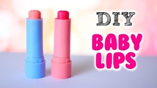 DIY Baby Lips  DIY Tinted lip balm 2 Ways [upl. by Immanuel]