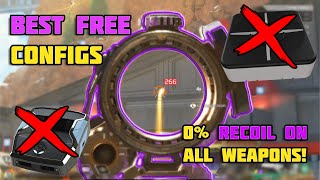 The Best Free Configs In Apex Legends  Jitter aim Movement SEASON 21 [upl. by Britney467]