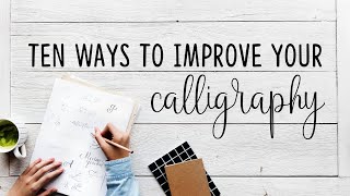 CALLIGRAPHY FOR BEGINNERS [upl. by Seligman579]