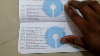 Proof of Mouthshut Earning  SBI PassBook [upl. by Akkimat]