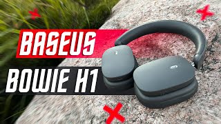 СУПЕР ЗА 36  🔥 БЕСПРОВОДНЫЕ НАУШНИКИ Baseus H1 Hybrid 40dB ANC ENC Bluetooth 52 40 мм HiFi 70H [upl. by Jean]