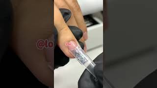 Poly gel Cristal nail extension nailartdesign nails nailartdesign nail [upl. by Alwin]