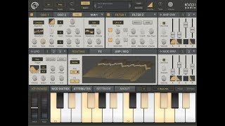 The AUv3 Show Synthmaster One IOS NAMM 2018 AUV3 [upl. by Yras181]