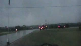 Guthrie Tornado May 24 2011 Intercept by Team Vortex [upl. by Nekciv]